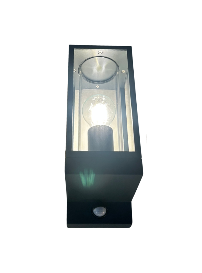 Vintage Cage Lantern Motion Sensor Wall Light