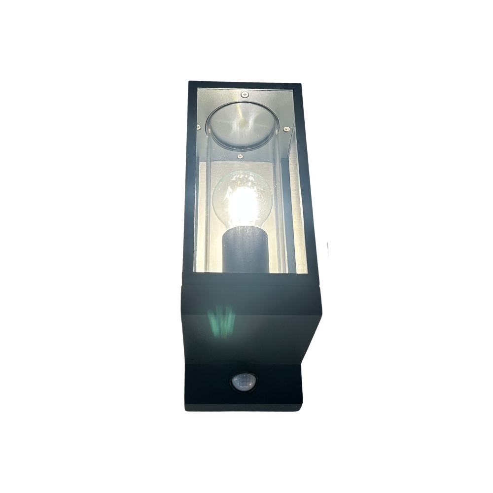 Vintage Cage Lantern Motion Sensor Wall Light